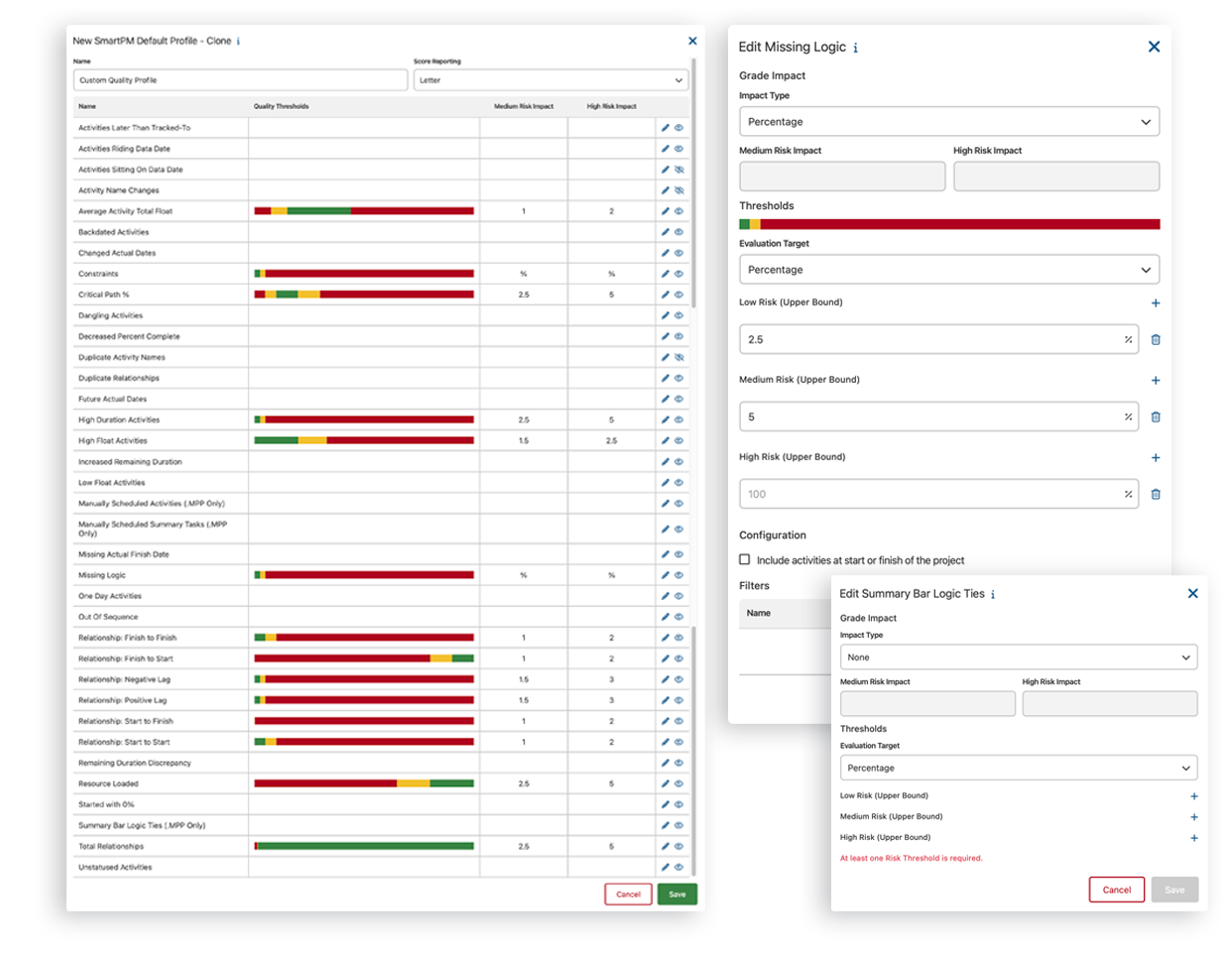 schedule-quality-rubric-custom